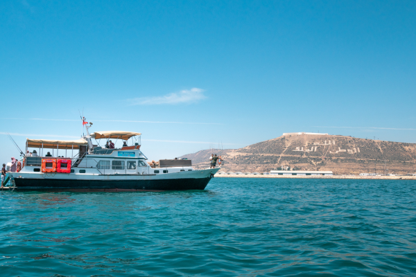 Wycieczka łodzią w Agadirze