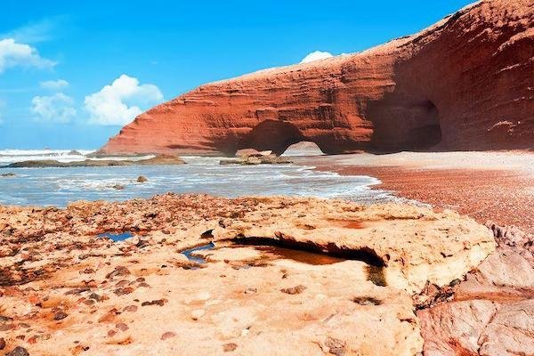 Jednodniowa wycieczka na plażę Legzira i Tiznit z Agadiru (Odbiór spoza miasta Agadir – dopłata 10€)